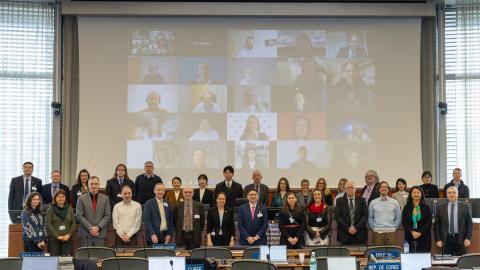 The picture shows the participants at the 13th CPC Annual Meeting.
